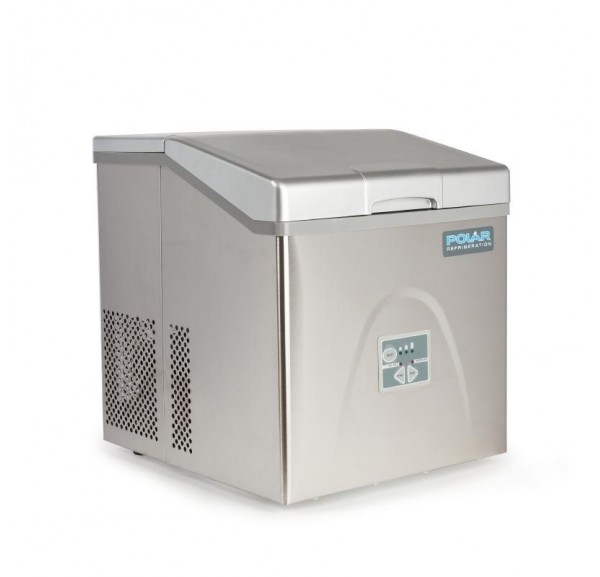 Machine A Glacons Dessous De Comptoir 20Kg Polar. Connexion A La Distribution D'Eau. Production