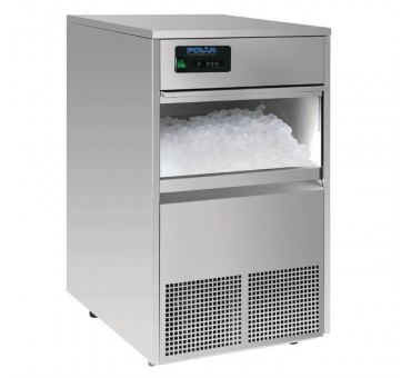 Machine à glaçons professionnelle en inox 50 kg Polar Machine à glaçons professionnelle en inox 50 kg Polar