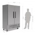 Armoire réfrigérée 2 portes 960 litres négative