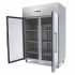 Réfrigérateur - 1200 L - 6 étagères réglables (2/1 GN) - acier inoxydable - avec porte en verre Maxima