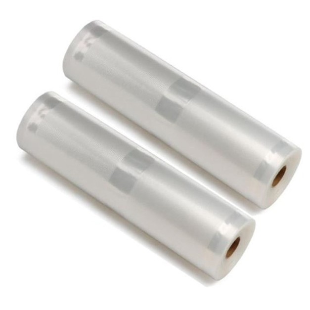 rouleaux de sachet sous vide gaufrés 200 MM X 6 M lot de deux