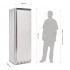 Armoire réfrigérée inox positive 1 porte 400 litres Polar