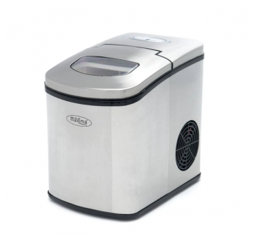 Machine à glaçons professionnelle compacte 10-12 kg par jour - Maxima Argent