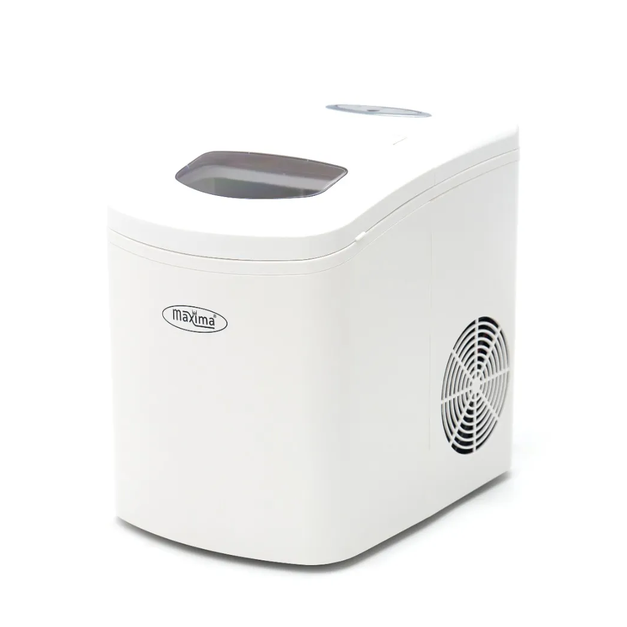 Machine à glaçons professionnelle compacte 10-12 kg par jour - Maxima Blanc