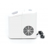 Machine à glaçons professionnelle compacte 10-12 kg par jour - Maxima Blanc