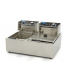 Friteuse professionnelle électrique double 2 x 6L Maxima | Matériel CHR