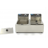Friteuse professionnelle électrique double 2 x 6L Maxima | Matériel CHR