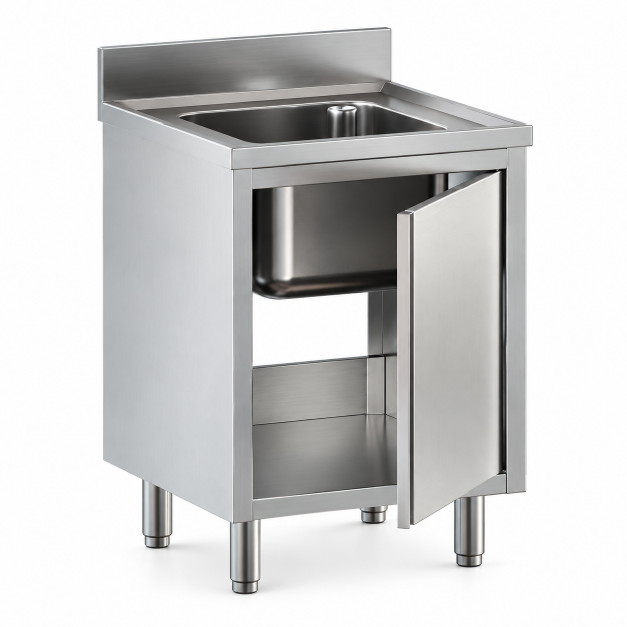 Plonge sur armoire porte battante Prof 700