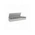 Saladette réfrigérée couvercle en acier inox 1/3gn x 6