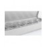 Saladette réfrigérée couvercle en acier inox 1/3gn x 9