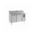 Saladette 2 portes 6x1/3gn récipient