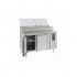 Saladette 2 portes 6x1/3gn récipient