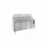 Saladette 3 portes 8x1/3gn récipient