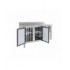 Table réfrigérée bord relevé 2 portes