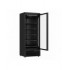 Armoire vitrée réfrigérée 1 porte en verre noir jde-600r bl