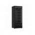 Congélateur 1 porte en verre noir jde-600f bl