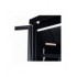 Congélateur 1 porte en verre noir jde-600f bl