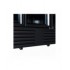 Congélateur 3 portes en verre noir jde-1530f bl