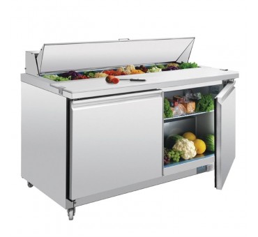 Comptoir de préparation 2 portes 527L Polar Comptoir de préparation 2 portes 527L Polar