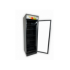 Réfrigérateur 1 porte en verre noir