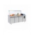 Saladette 3 portes 4x 1/1gn récipient
