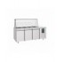 Saladette 3 portes 4x 1/1gn récipient