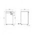 Armoire chauffante 1 porte
