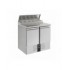 Saladette réfrigérée 2 portes 5x1/6gn récipient