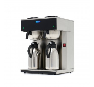 Cafetière filtre double Maxima 2 x 2 L avec verseuses isothermes