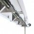 Rampe chauffante Maxima 182 cm en inox, 1 650 W