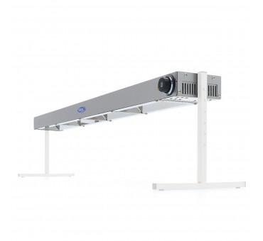Rampe chauffante Maxima 137 cm en inox, 1 370 W