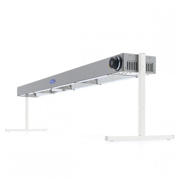 Rampe chauffante Maxima 137 cm en inox, 1 370 W