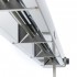 Rampe chauffante Maxima 137 cm en inox, 1 370 W
