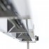 Rampe chauffante Maxima 137 cm en inox, 1 370 W