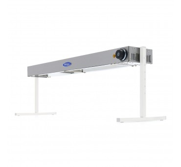 Rampe chauffante Maxima 92 cm en inox, 864 W