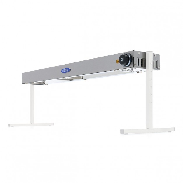 Rampe chauffante Maxima 92 cm en inox, 864 W