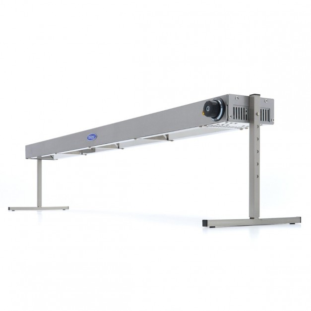 Rampe chauffante Maxima 152 cm en inox, 1 500 W