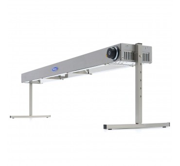 Rampe chauffante Maxima 122 cm en inox, 1 190 W
