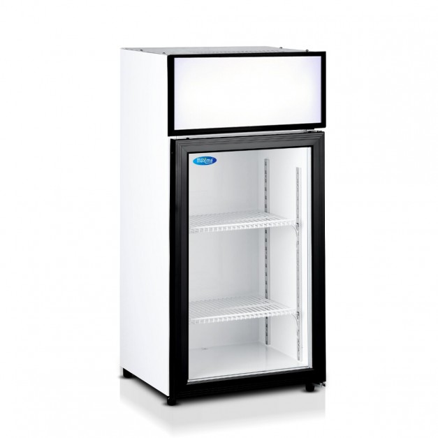 Réfrigérateur à boissons Maxima 50 L vitré compact