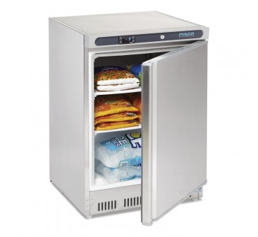 Dessous de comptoir négatif inox Polar 140L Dessous de comptoir négatif inox Polar 140L