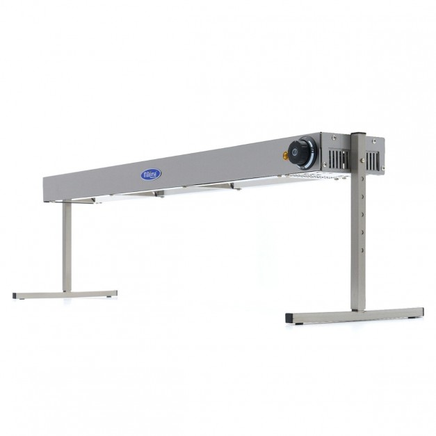 Rampe chauffante Maxima 107 cm en inox, 1 160 W