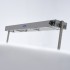 Rampe chauffante Maxima 107 cm en inox, 1 160 W