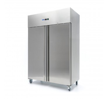 Congélateur professionnel Maxima 800 L inox à deux portes