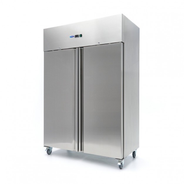 Congélateur professionnel Maxima 800 L inox à deux portes