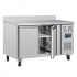 Table réfrigérée 2 portes avec dosseret 282L Polar