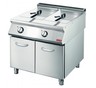 Friteuse électrique professionnelle 2 x 10L sur pieds Gastro M Friteuse électrique professionnelle 2 x 10L sur pieds Gastro M