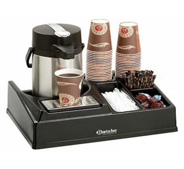 Présentoir à café Bartscher, convient pour 1 pichet à pompe Présentoir à café Bartscher, convient pour 1 pichet à pompe