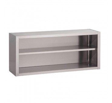 Placard ouvert mural inox Gastro M 1200 x 400 x 600mm Placard ouvert mural inox Gastro M 1200 x 400 x 600mm