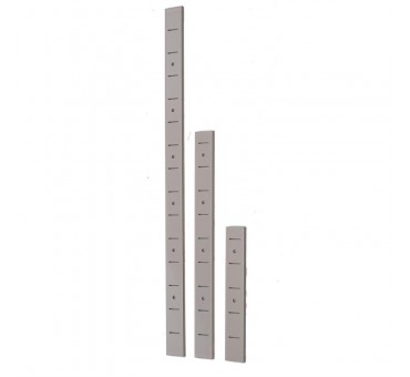 Crémaillère inox pour étagères murales Gastro M Crémaillère inox pour étagères murales Gastro M
