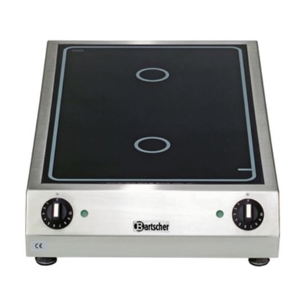 Réchaud vitrocéramique électrique professionnel vertical ou horizontal Bartscher